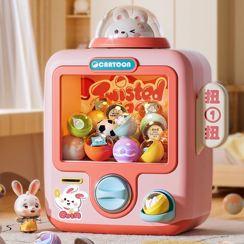Arcade Toy Claw Vending Machine - 電子恐竜アーケードクレーンゲーム、子供向けミニクレーンゲーム、女の子と男の子へのプレゼントに最適な景品ディスペンサーゲームおもちゃ