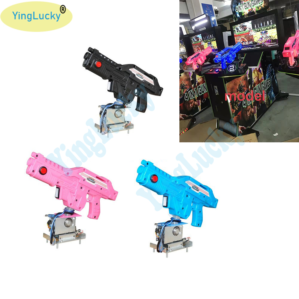 Gun Shooting Arcade - アーケードゲーム機,シューティングゲーム用アクセサリー,PCマザーボード変換用
