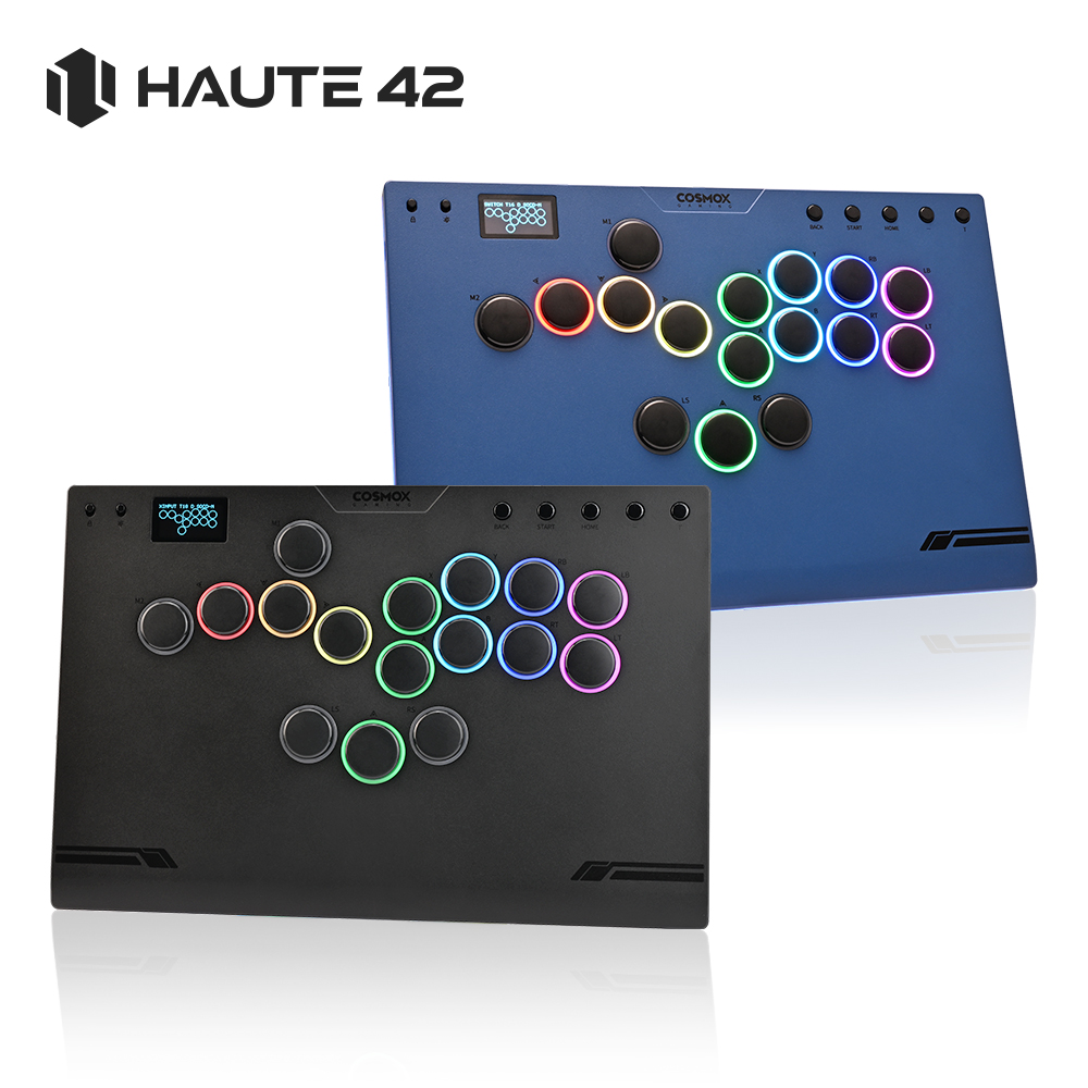 Arcade No - Haute42 M-Ultra Gen 2 アルミニウム合金製レバーレスアーケードスティック ヒットボックスコントローラー