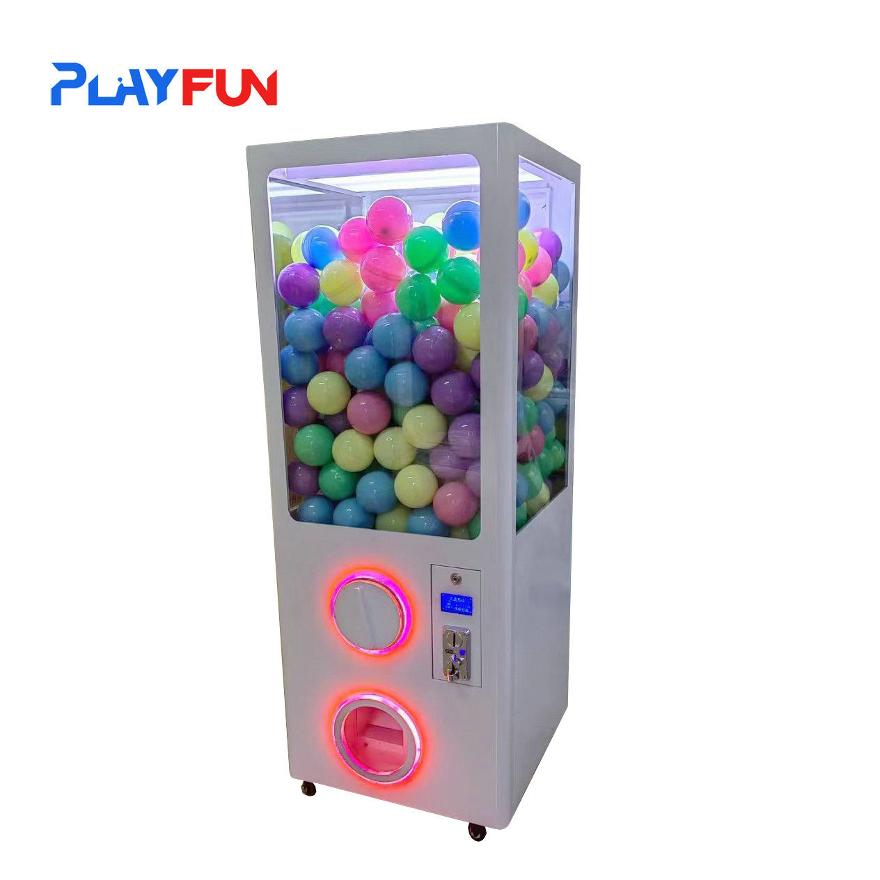Prize Capsule Toy Machine - プレイファン イージープレイ 100mm 大型ガムボールおもちゃ エッグ ガシャポン