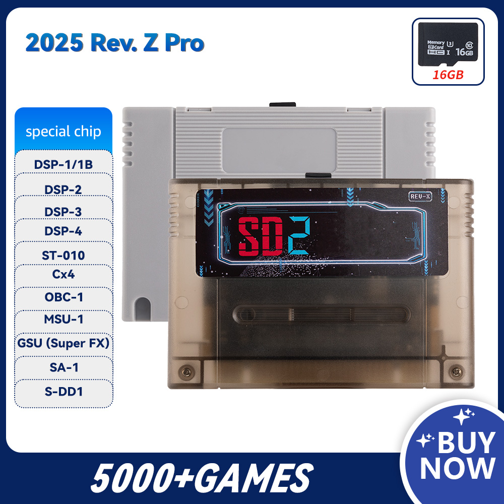 Arcade Z - SD2SNES Rev.用SD2ゲームSNES ZバージョンFXPAK Pro 5000 in