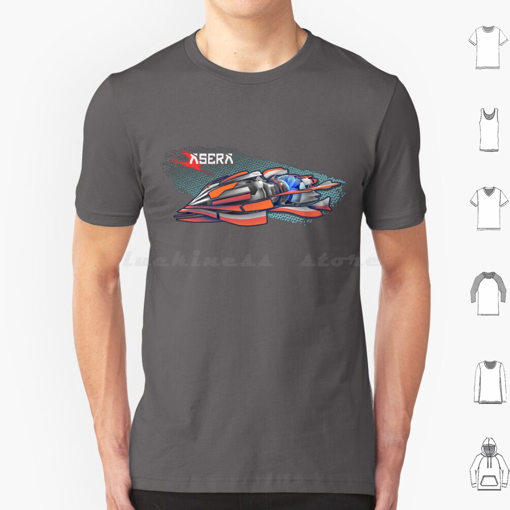 Arcade No - Redout-グラフィック Asera T シャツ 6xl コットン