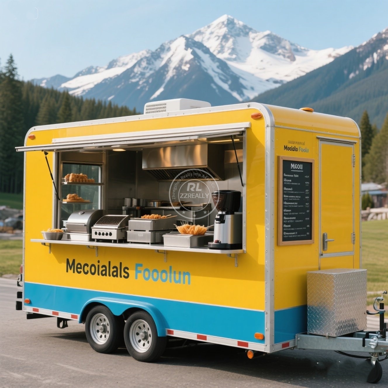 Hot Dog Vending Cart - カスタマイズ可能なフードトレーラーメーカー、小型移動式ホットドッグ・コーヒー・ファーストフード販売カート販売中