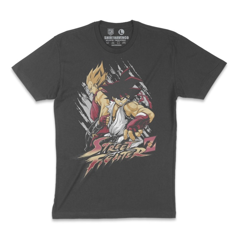 Arcade Z - 00012695 # A-ストリートファイター Z Tシャツストリートファイターアーケードシャツクール tシャツゲーム