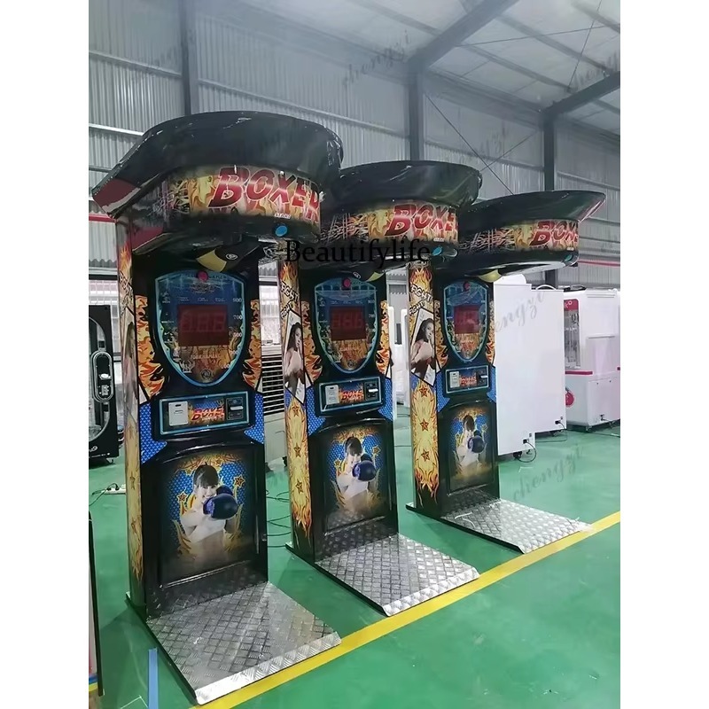 業務用コイン式パンチボクシングアーケードゲーム機、屋内娯楽向 - Arcade Games & Vending Llc Photos のレビューと価格