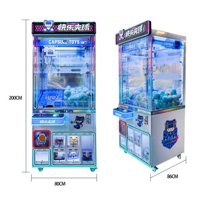 カプセルトイ クレーンゲーム ガチャポンマシン コイン式ゲー - Prize Capsule Toy Machine のレビューと価格