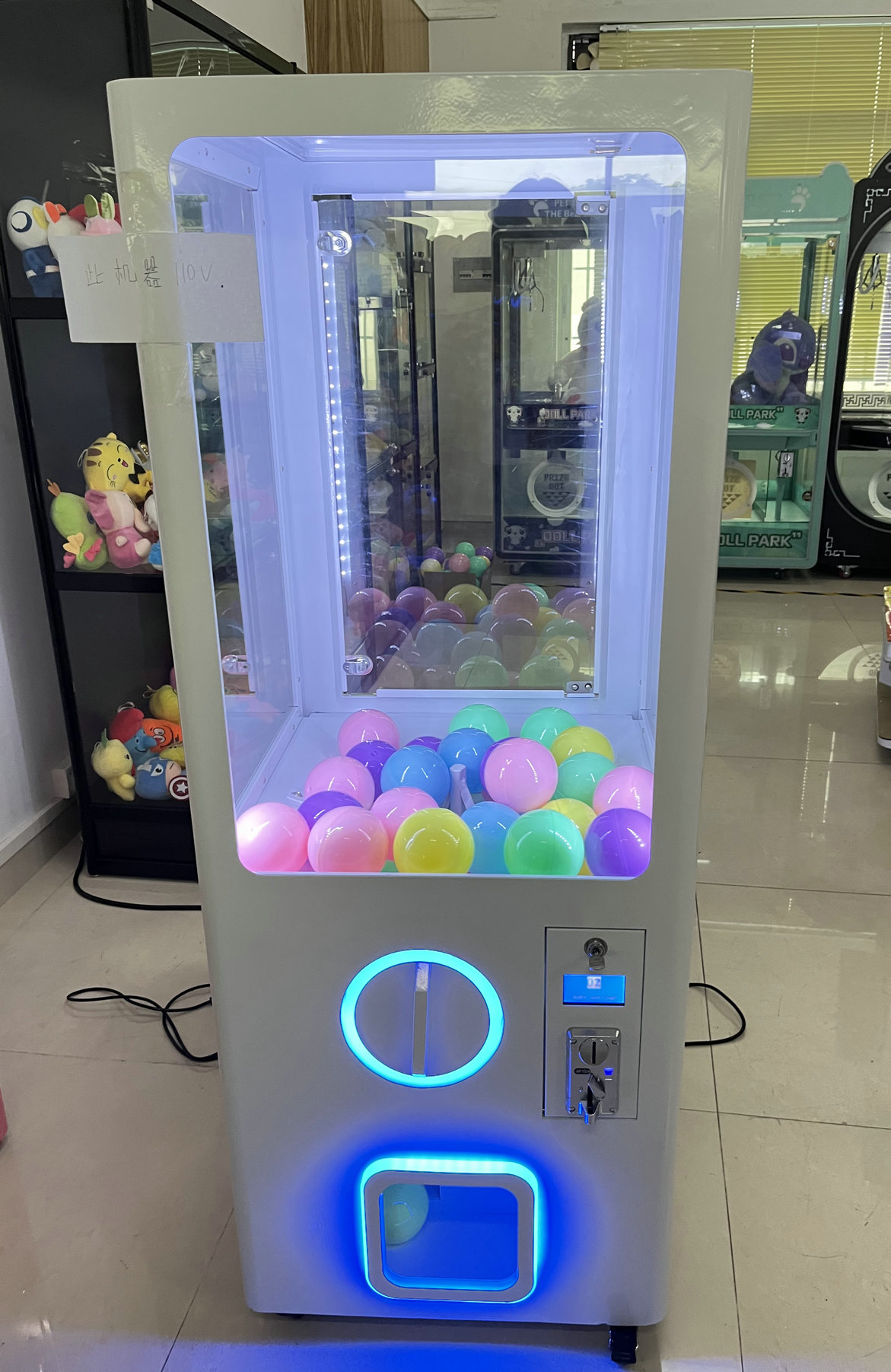 プレイファン イージープレイ 100mm 大型ガムボールおも - Prize Capsule Toy Machine のレビューと価格