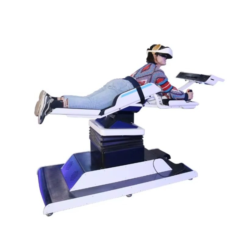 バーチャルリアリティ飛行機飛行マシン9D VRフライトシミュ - 9D Vr Simulator のレビューと価格