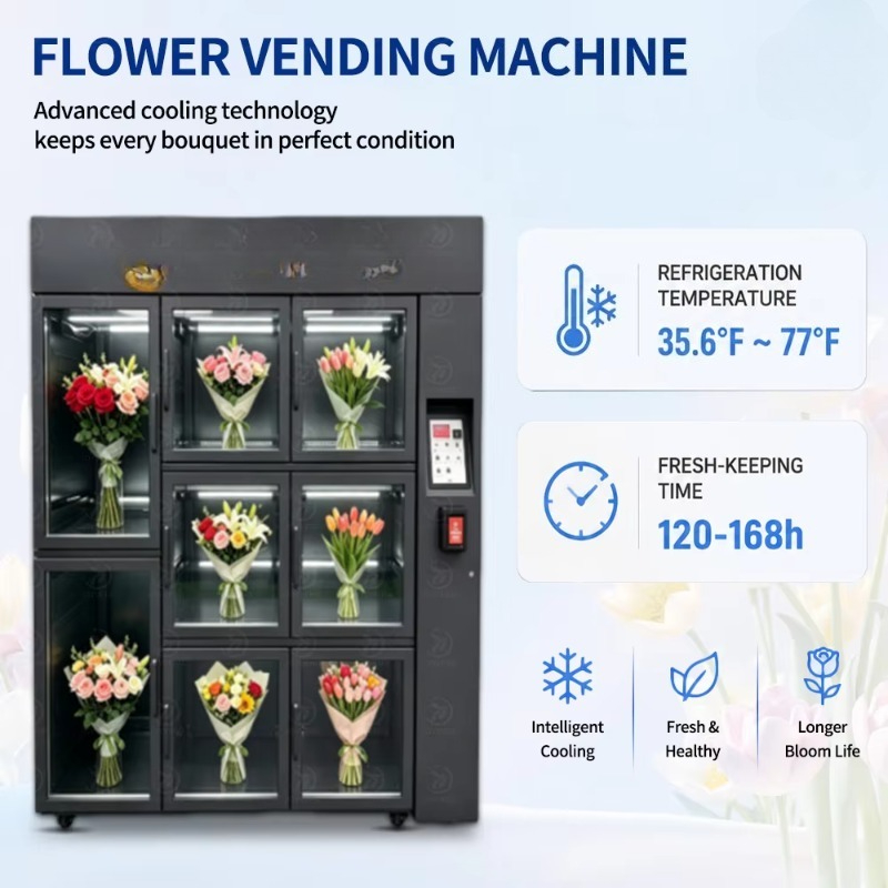 花の自動販売機 クレジットカード・紙幣対応 ホテル・オフィス - Bill Acceptor Vending のレビューと価格