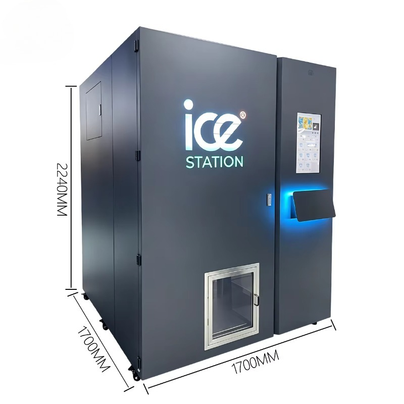 大容量450kg袋入り氷販売機、紙幣識別機・クレジットカード - Bill Acceptor Vending のレビューと価格