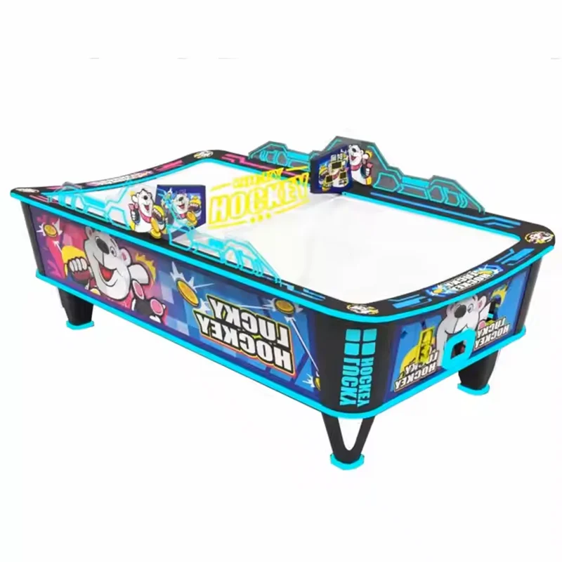 最新の電動屋内エアホッケーアーケードマシン、コイン式スタース - Arcade Games & Vending Llc Photos のレビューと価格