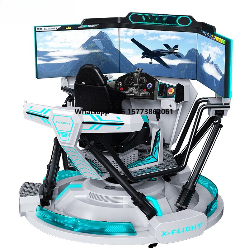 VR飛行シミュレーター航空機教習訓練5D 7D 9D科学普及 - 9D Vr Simulator のレビューと価格