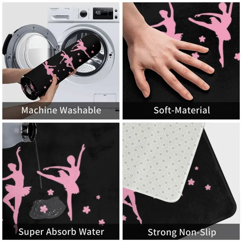 かわいいバレエダンスフロントフロアドア玄関マット屋外バレリー - Dance Pad Machine のレビューと価格