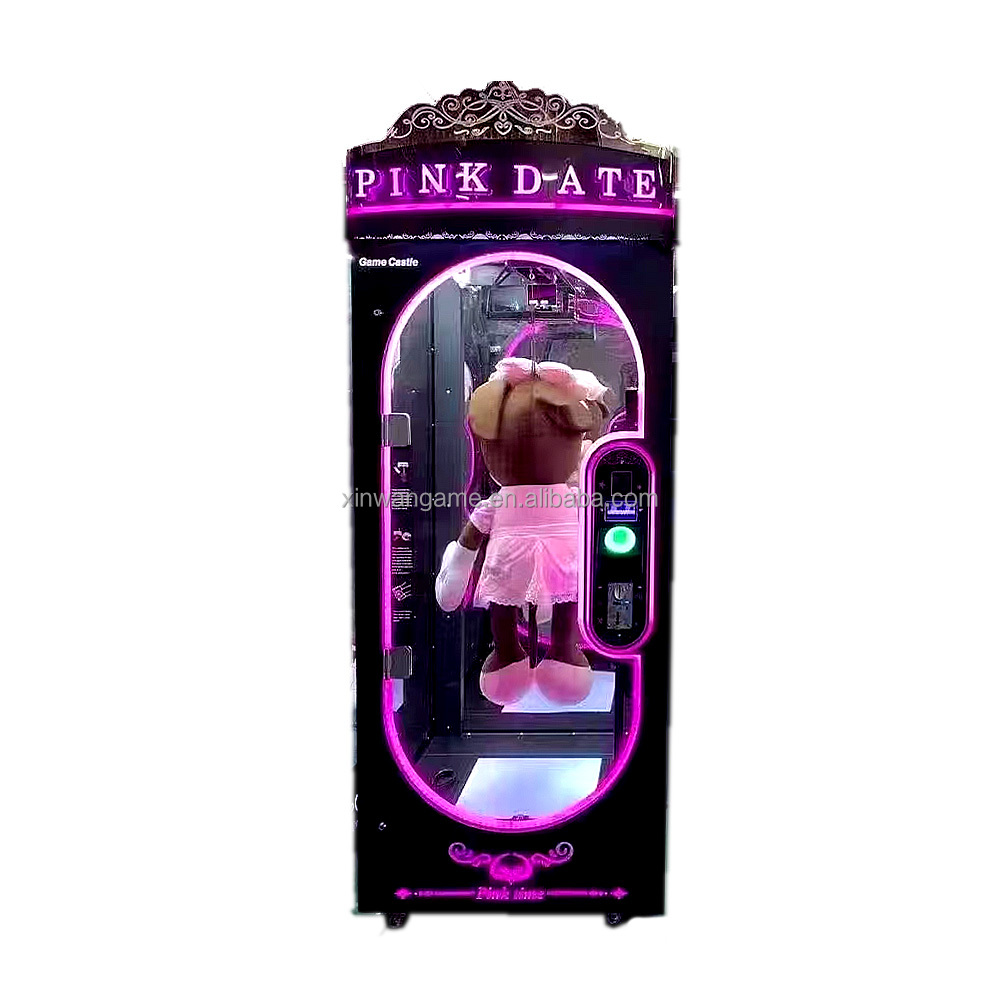 ピンクのデートギフトぬいぐるみキッズスタッカービッグプッシュ - Arcade Toy Claw Vending Machine のレビューと価格