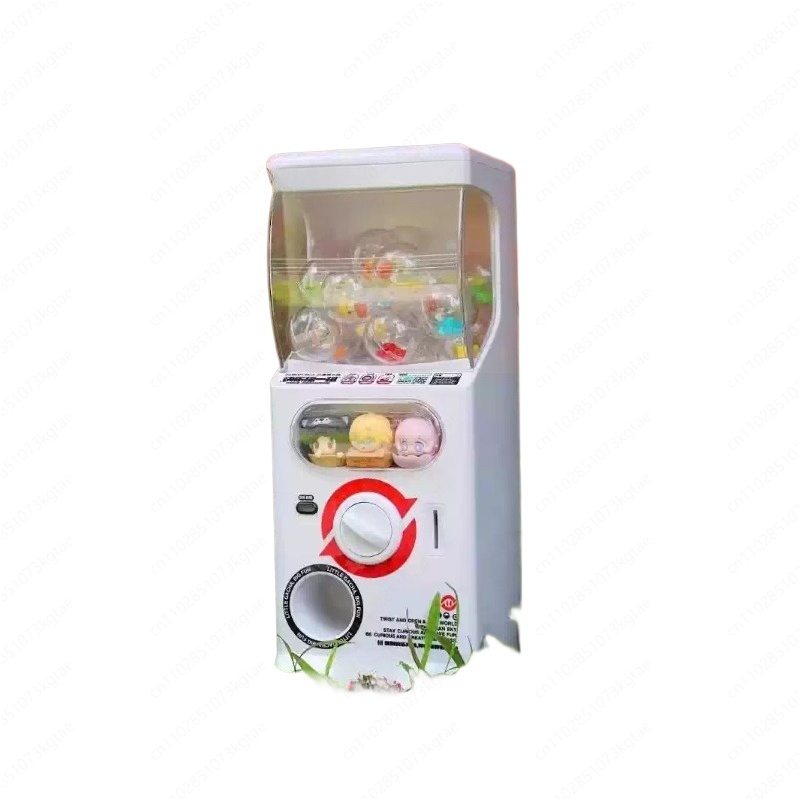 新型コイン式ガチャポンマシン、キャンディーとミニフィギュアカ - Prize Capsule Toy Machine のレビューと価格