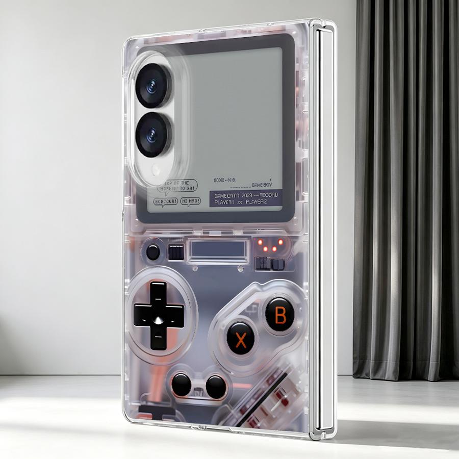 透明電話カバーケース Samsung Galaxy Z Fo - Arcade Z のレビューと価格