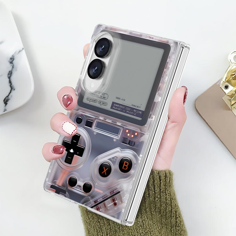 透明電話カバーケース Samsung Galaxy Z Fo - Arcade Z のレビューと価格