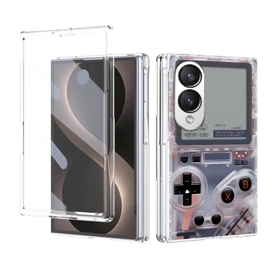 透明電話カバーケース Samsung Galaxy Z Fo - Arcade Z のレビューと価格