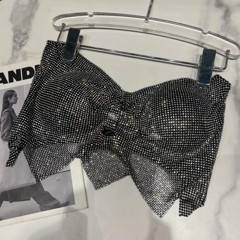 光沢のあるダイヤモンドタンクトップ装飾的な立体胸パッドセクシ - Dance Pad Machine のレビューと価格