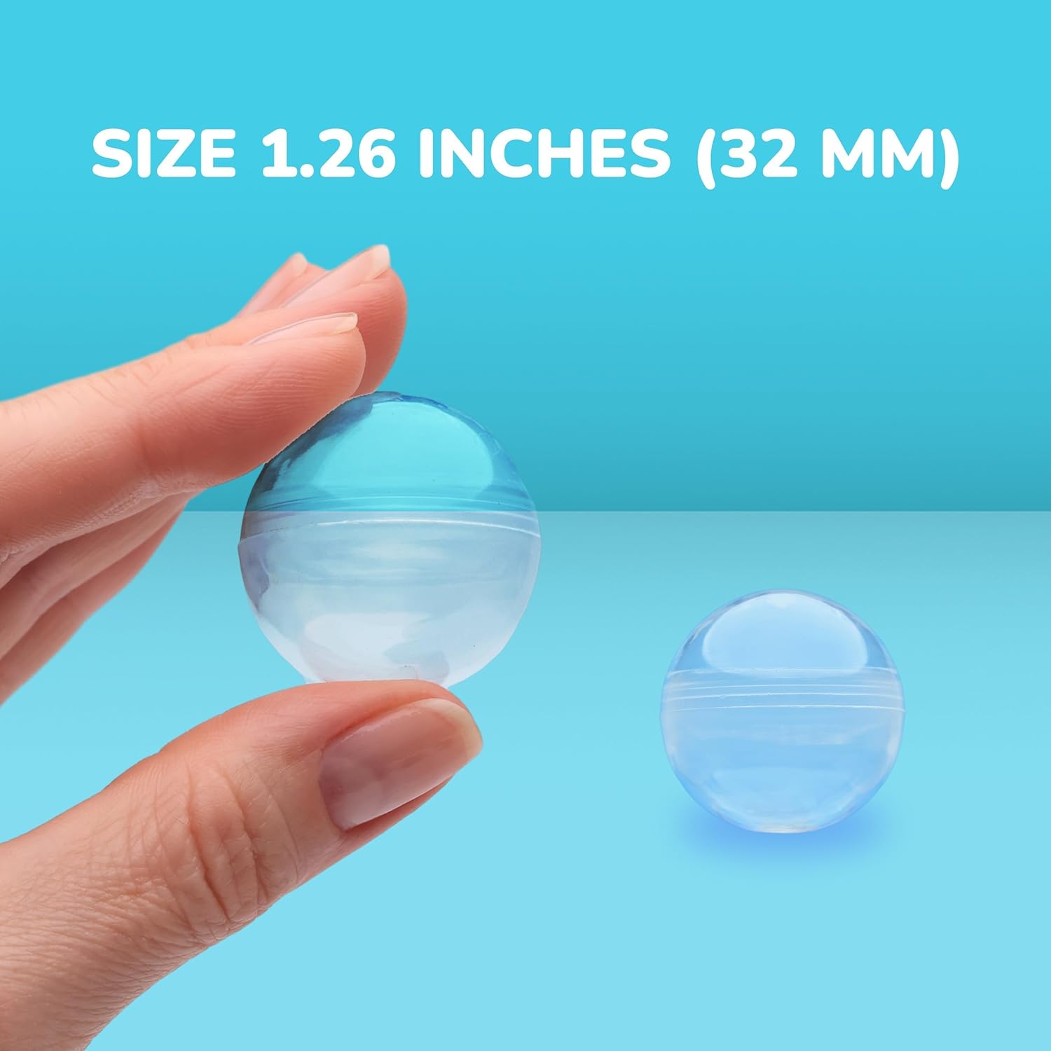 透明なプラスチック製の丸いカプセル,空のgumballマシン - Prize Capsule Toy Machine のレビューと価格