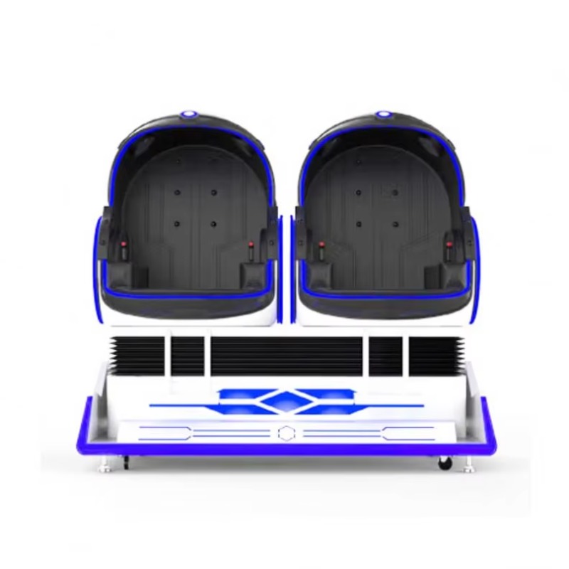 FL卸売9D VRエッグチェアシミュレーター2人乗りローラー - 9D Vr Simulator のレビューと価格